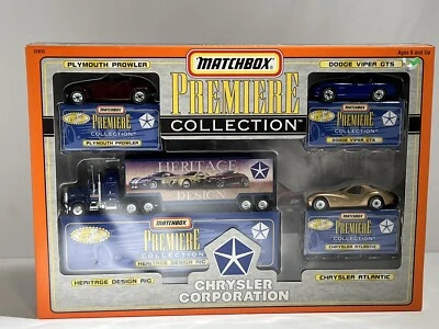 Matchbox Chrysler Corporation Premiere Collection of Cars Edición Limitada NRFB Foto 1 de 4
