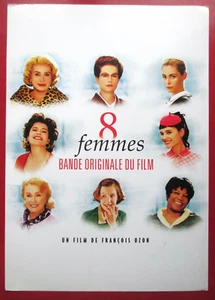 "8 FEMMES - B.O." PLAN MEDIA / PRESS KIT - CATHERINE DENEUVE - DANIELLE DARRIEUX - Picture 1 of 2