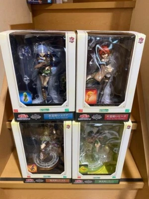 KOTOBUKIYA Yu-Gi-Oh Monster Figure collection Eria Hiita Wynn Ausa set usato - Immagine 1 di 4