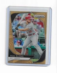 Paul DeJong 2020 Prizm Orange Prizms Card #225 #d 56/100 St. Louis Cardinals  - Picture 1 of 2