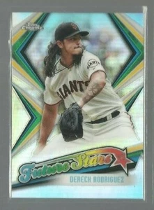 2019 Topps Chrome Future Stars #FS8 Dereck Rodriguez (ref 85236) - Picture 1 of 1