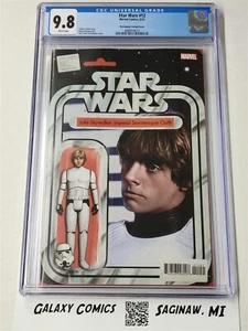 Star Wars (2020) #12 - CGC 9.8 - Variante figura de acción - Exclusivo JTC - Luke - Imagen 1 de 2