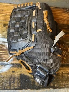 Adidas TS1200 Baseball Softball Glove Right Hand Thrower RHT 12 Inch Mitt Black - Picture 1 of 7