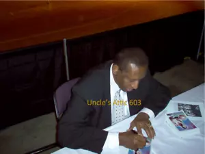 2005 Earl Lloyd Signed Syracuse Nationals NBA Shot Clock Salute Photo 5" x 7" - Picture 1 of 8