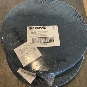 Ten (10) Standard Abrasives Buff and Blend HS Disc 819130 12 in x 1-1/4 id - Picture 1 of 3