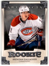 2013-14 Upper Deck Artifacts Brendan Gallagher Rookie /999 #155 Montreal