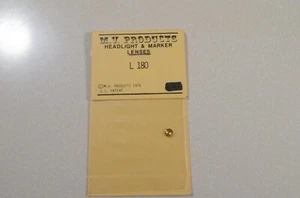 MV Products Obiettivo trasparente per fari .180" 4,57 mm - L 180 - Foto 1 di 2