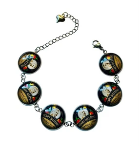 Handmade HENRY WESTONS VINTAGE CIDER BRACELET unique GLASS cool GIFT BOXED - Picture 1 of 2
