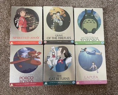 Studio Ghibli Steelbook Collection X16 Blu-ray  New & Sealed  - Image 1 of 4