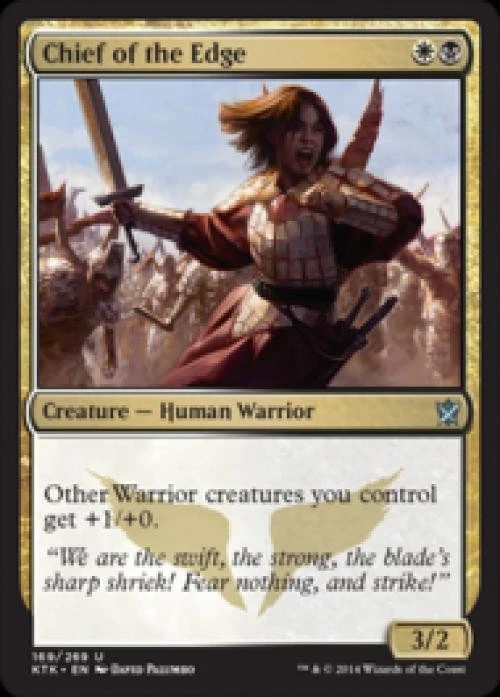 Chief of the Edge - Light Play MTG Khans of Tarkir - Image 1 of 1