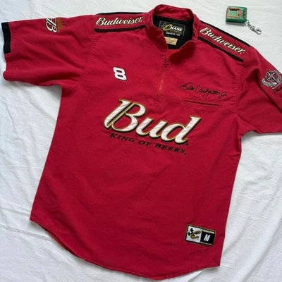 Camisa Jersey NASCAR Dale Earnhardt Jr. Budweiser - M Foto 1 de 4