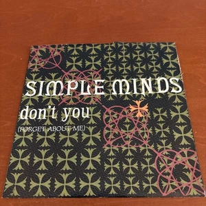Vintage Simple Minds Don't You Forget About Me The Breakfast Club 45 RPM 1984 7” - Picture 1 of 6