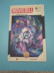 Avengers Infinity War Movie Bill Souvenir Booklet Marvel Movie 2018 Regal Indio - Picture 1 of 6