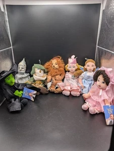 Gorros Mago de Oz Warner Bros. Juego de 7 Peluches 1998 - ¡ver fotos para ver estado!! - Imagen 1 de 14