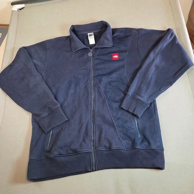 Chaqueta suéter The North Face XL mezcla de algodón cremallera completa 2008 para hombre Foto 1 de 4