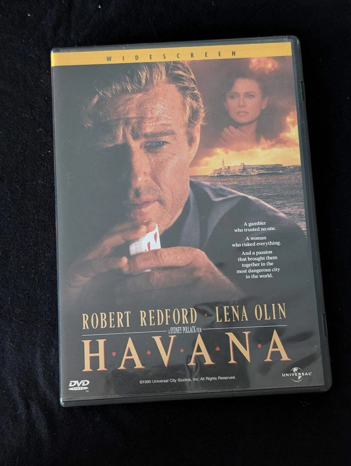 Havana (DVD, 1990) Widescreen - Robert Redford, Lena Olin, Dir. Sydney Pollack Foto 1 de 1