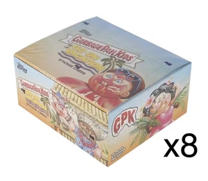 2022-23 Topps Garbage Pail Kids: GPK Goes on Vacation Hobby 8-Box Case Sealed - Picture 1 of 3