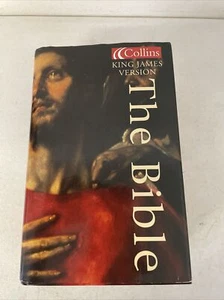 THE BIBLE King James Version HC/DJ 1957 COLLINS Hardcover with Dust Jacket - Picture 1 of 12