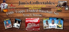 1986 Topps Traded Baseball Cards Complete Your Set U-Pick (#'s 1T-132T) DEAL!