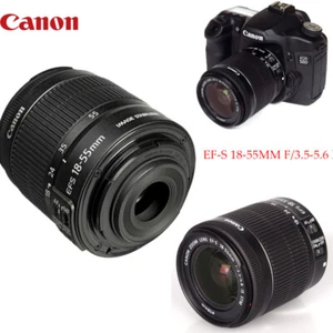 Canon EF-S 18-55mm f/3.5-5.6 III Standard Zoom Lens for EOS Rebel T8 T7 T6 80D - Picture 1 of 4