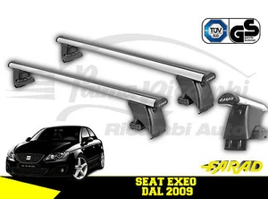 ALU120+BS112 Barras Portatodo Farad De Aluminio Seat Exeo Desde 2009 - Imagen 1 de 1