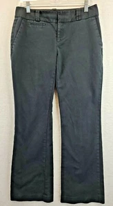 Banana Republic Martin Fit Black Casual Pants Womens 6 Short - Picture 1 of 9