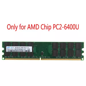 NEW 4GB DDR2 PC2-6400U 800MHz 240PIN DIMM Desktop memory for AMD CPU *% - Picture 1 of 6