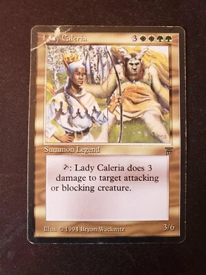 MTG Magic the Gathering 1x HP Lady Caleria - Legends x1 - Image 1 of 2