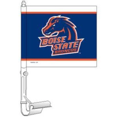 Boise State Broncos Car Flag Cover