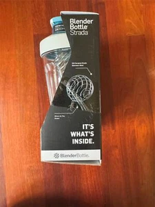 Blender Bottle Strada Shaker Flasche, 2er Pack / Schwarz & Klar - Bild 1 von 5
