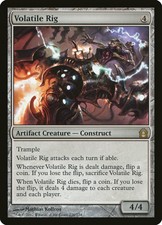 1X Volatile Rig - Return to Ravnica - NM/EX MTG CARD