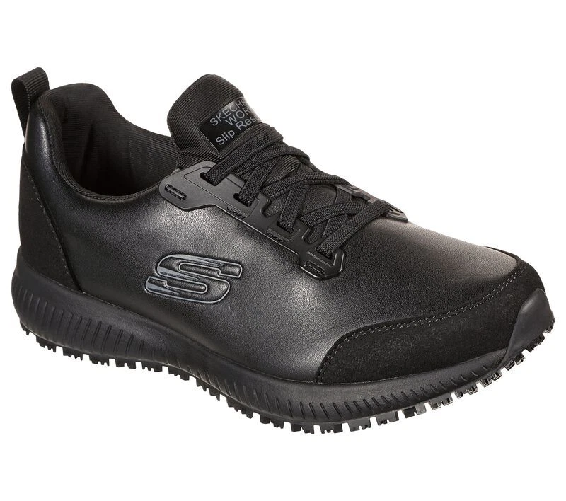 Skechers Felton-Altair Slip Resistant Athletic Shoes for Men's - Black