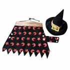 Witch Pet Costume Uniform Dress Up Cute Dog Cat Funny Cosplay Halloween Party US