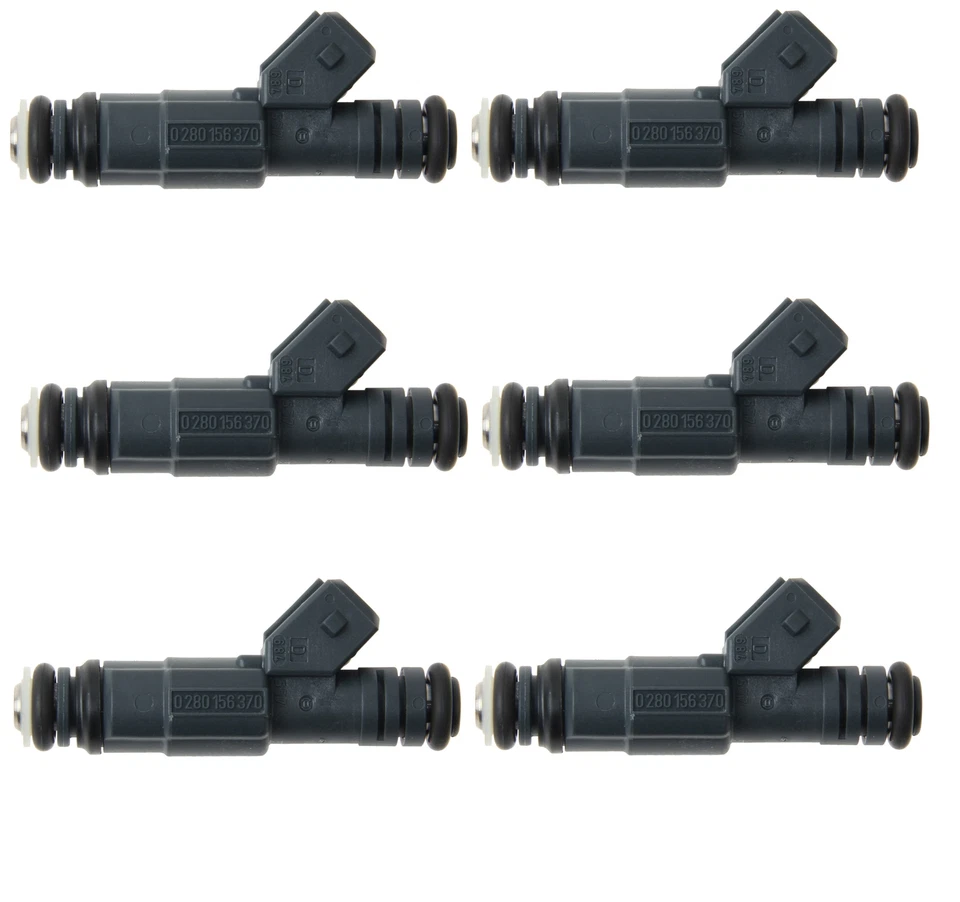 6 件套博世端口燃油喷射器适用于宝马 E46 E36 328i 328is 528i M3 Z3 L6 2.8 3.2 — 第 1/1 张图片