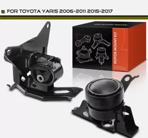 2x New Engine Motor & Transmission Mount for Toyota Yaris 2006-2011 15-17 Manual - Picture 1 of 2