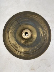 New 6 1/4" Solid Spun Brass Vase Cap, Lamp Cap, Unfinished Brass, 1/8 IPS SLIP - Picture 1 of 2