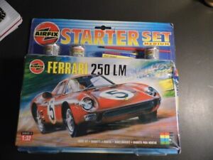 airfix model starter model kit Ferrari 250LM Sealed rare Humbrol  race car NOS