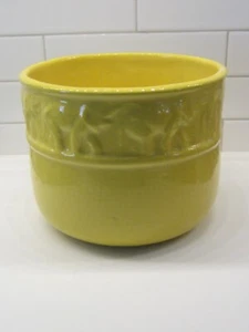 Maceta de colección Hull Art Pottery años 30 elefantes amarillos Jardiniere - Imagen 1 de 17