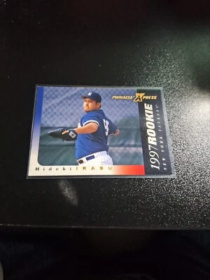 1997 PINNACLE X-PRESS BASEBALL #137 HIDEKI IRABU RC NEW YORK YANKEES NRMT-MT!! - Image 1 of 2