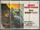 The Gauntlet Original Quad Movie Film Cinema Poster Clint Eastwood 1977