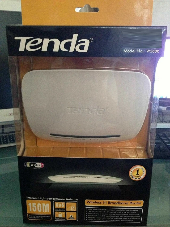 New Tenda High Performance Wireless Broadband Router - Image 1 of 1