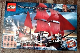 NEW 2011 RETIRED LEGO Pirates of the Caribbean Queen Anne's Revenge 4195 SEALED