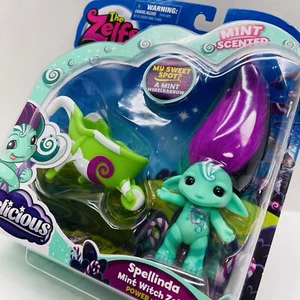 Muñeca The Zelfs SPELLINDA Mint Witch Zelf 2 1/2" Figura Moose Toys 2013 - NUEVA - Imagen 1 de 9