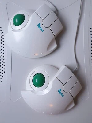 Retro Genius Easy Trak Serial Mouse PC Trackball (1 pcs) - MINT CONDITION - Image 1 of 4