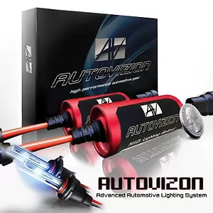 Xenons 9006 HID Kit Headlight Bulbs White Blue Xenon Conversion Light Ballasts - Picture 1 of 9