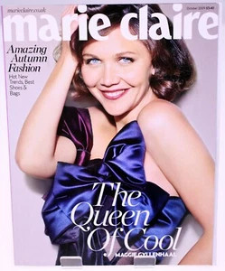 Marie Claire magazine-UK issue No.254-October 2009-Maggie Gyllenhaal-754g-NEW - Picture 1 of 10
