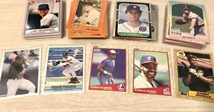 75+ Karten Lot 80er + 90er Baseball Stars. Frank Thomas, Yount, Trammell, mehr! - Bild 1 von 4