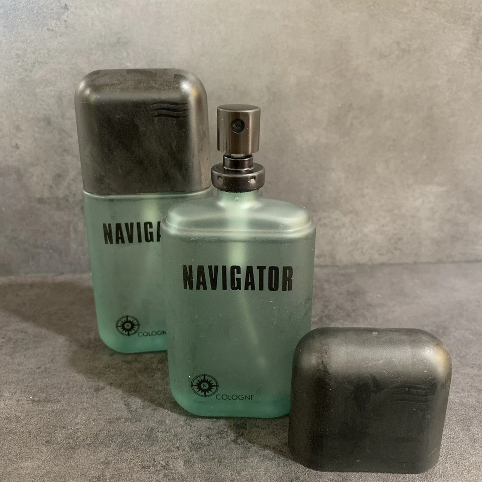 2 paquetes, Navigator Cologne Splash 1,7 oz. De canoa de Dana algunos arañazos Foto 1 de 3