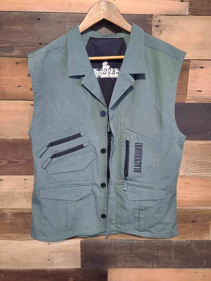 Blackhawk Federal Premium Shooting Vest Hunting Vest Green - Image 1 of 4