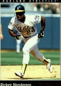 1993 Pinnacle Baseball #29 Rickey Henderson